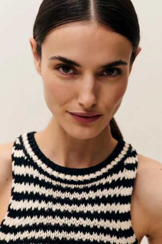 Closed Femme top Noir/blanc