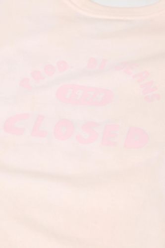 T-shirt rose pâle CLOSED | Marine