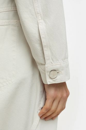 Veste courte en jeans beige CLOSED | Marine