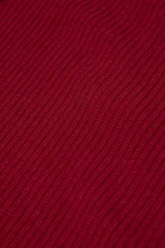 Pull zippé rouge CLOSED | Marine