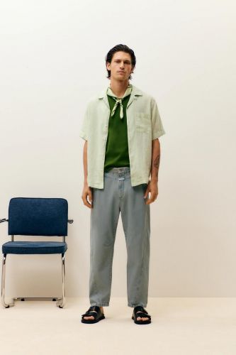 Closed Homme chemise Vert