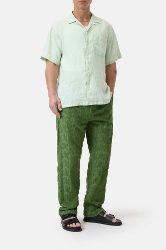 Chemise en lin verte CLOSED | Marine