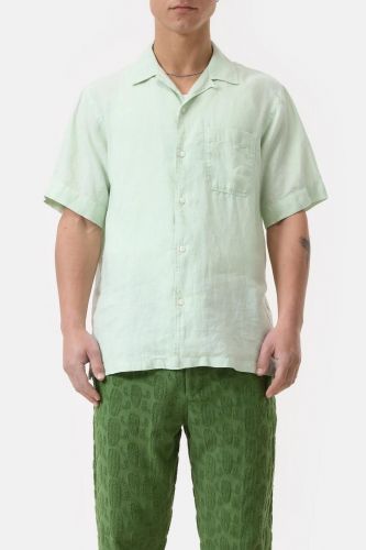 Chemise en lin verte CLOSED | Marine