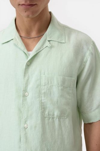 Chemise en lin verte CLOSED | Marine