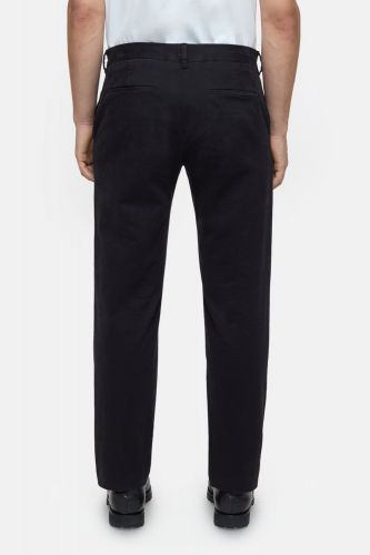 Pantalon en sergé de coton stretch noir CLOSED | Marine