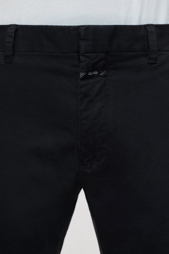 Pantalon en sergé de coton stretch noir CLOSED | Marine