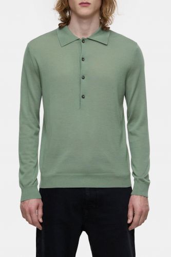 Polo vert sauge CLOSED | Marine