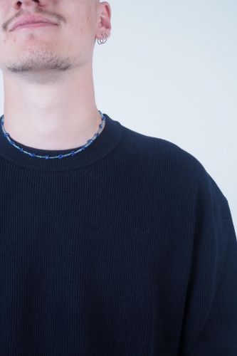 Pull en maille fine bleu CLOSED | Marine