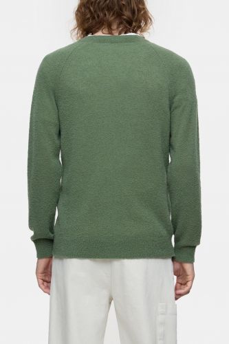 Closed Homme pull Vert hommes (Pull bouclette mousse tout doux - C86253 sauge) - Marine | Much more than shoes