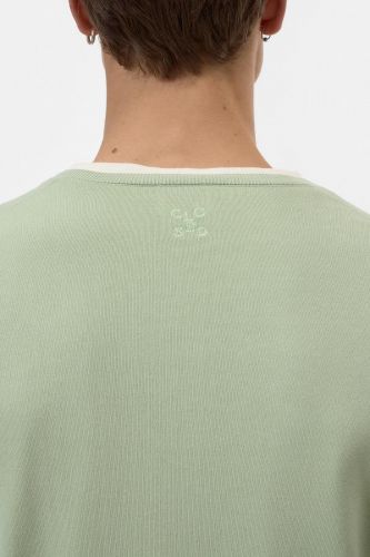 Pull en maille fine vert CLOSED | Marine