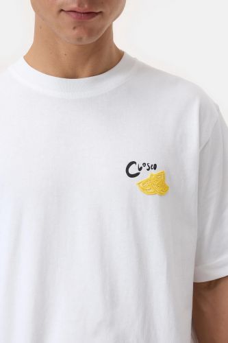 T-shirt avec citrons brodés CLOSED | Marine