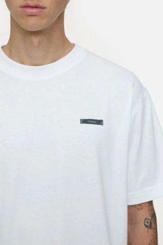 T-shirt blanc avec étiquette CLOSED | Marine