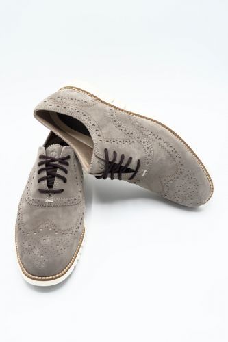 Cole Haan molière Taupe hommes (ColeHaan-Zero Ground - C31163 Nub Taupe) - Marine | Much more than shoes