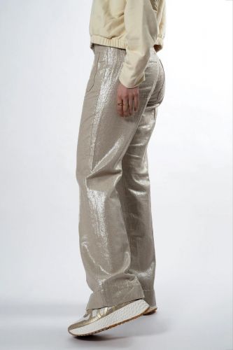 Denim Studio pantalon Or femmes (Jeans grandes poches - JOSH gold) - Marine | Much more than shoes