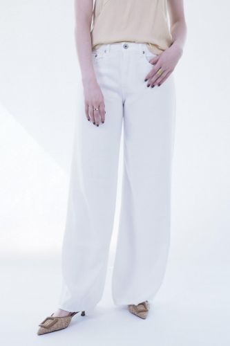 Jeans souple écru DENIM STUDIO | Marine