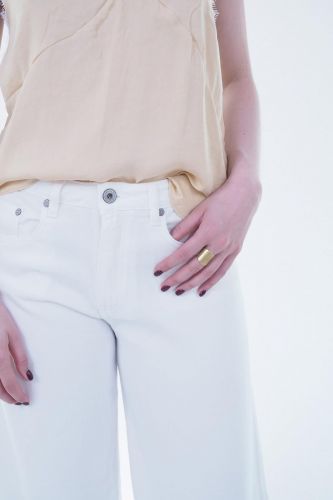 Jeans souple écru DENIM STUDIO | Marine