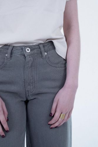 Jeans souple kaki DENIM STUDIO | Marine