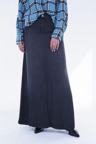 Denim Studio jupe Noir