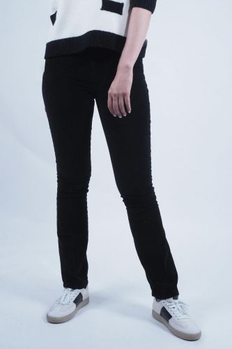 Denim Studio pantalon Noir femmes (Pantalon bootcut - BROOKE velours lisse) - Marine | Much more than shoes