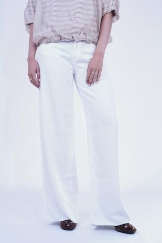 Jeans large écru DENIM STUDIO | Marine