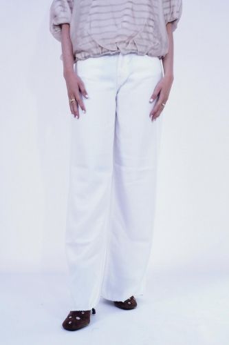 Jeans large écru DENIM STUDIO | Marine