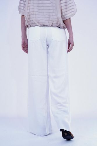 Jeans large écru DENIM STUDIO | Marine