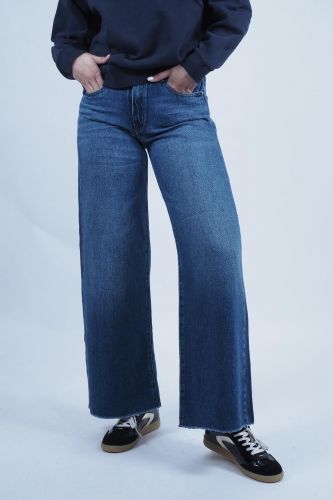 Denim Studio pantalon Jeans femmes (Pantalon large parfait - JUDE tencel bleu) - Marine | Much more than shoes