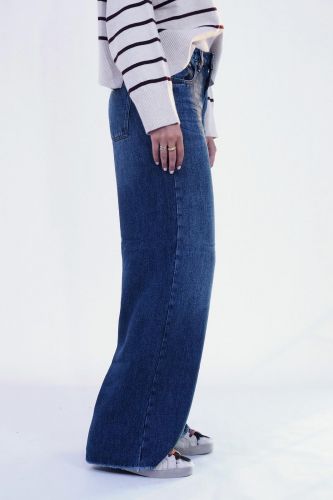 Jeans large bleu moyen DENIM STUDIO | Marine