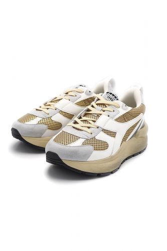 Diadora basket bas Or femmes (Blanc & or brun - 180909 MERCURY) - Marine | Much more than shoes