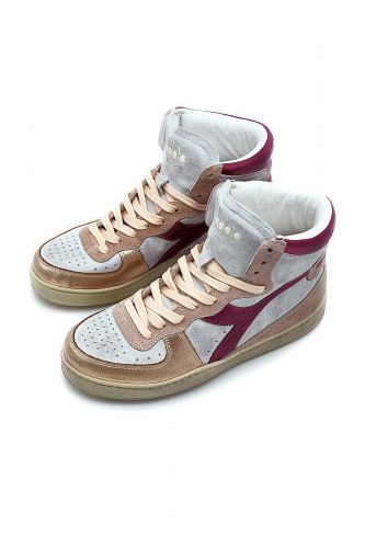 Diadora basket haut Rose femmes (Haute métal - 178889 fuxia/pink baby) - Marine | Much more than shoes