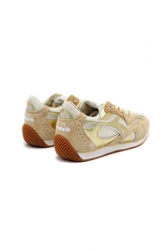 Diadora basket bas Or femmes (Heritage Vintage  - EQUIPE REV IRIDE gold) - Marine | Much more than shoes