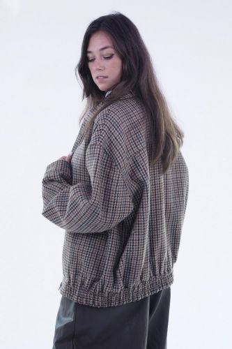 Blazer brun multi ELEH | Marine