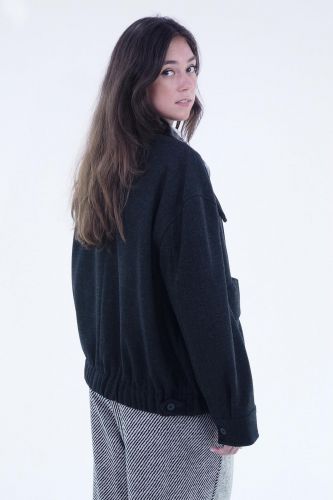 Blazer noir ELEH | Marine