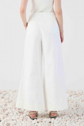 Pantalon blanc ELEH | MARINE