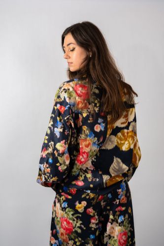 Chemise florale ESSENTIEL ANTWERP | Marine