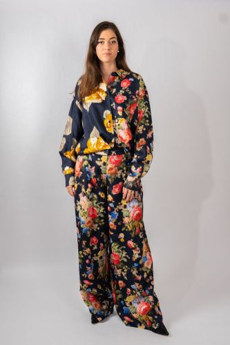 Chemise florale ESSENTIEL ANTWERP | Marine