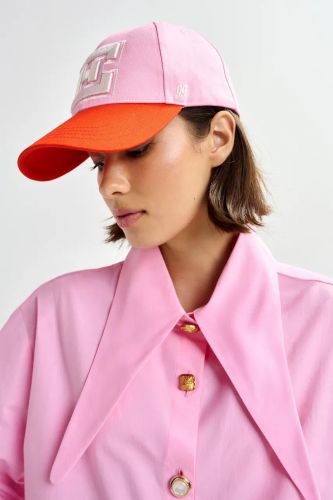 Essentiel Antwerp chemise Rose femmes (chemise maxi col long boutons chic dépar - JOMATO à nouer) - Marine | Much more than shoes