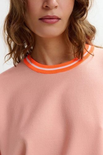 T-shirt maille rose clair & orange ESSENTIEL ANTWERP | Marine