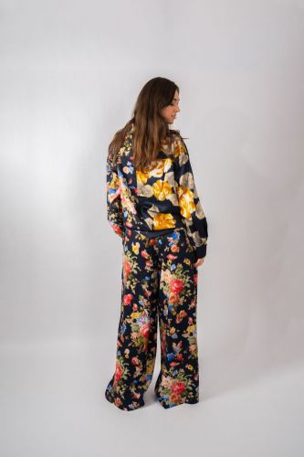 Pantalon floral ESSENTIEL ANTWERP | Marine