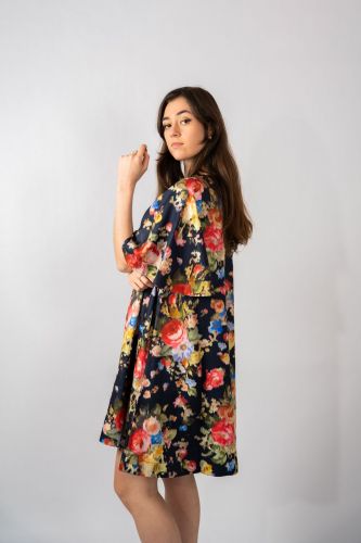 Robe floral ESSENTIEL ANTWERP | Marine