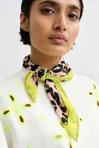 Essentiel Antwerp sweat  Blanc femmes (sweat blanc mandala fluo - JIX sweat blanc) - Marine | Much more than shoes