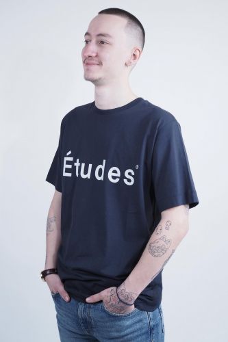 T-shirt bleu ETUDES | Marine