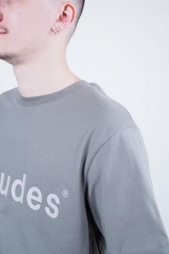 T-shirt gris/vert ETUDES | Marine