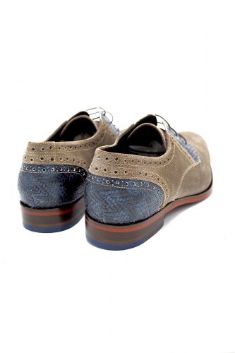 Floris Van Bommel Homme molière Taupe hommes (FVB-Classic - 18107/01 Classic taupe) - Marine | Much more than shoes