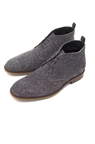 Floris Van Bommel Homme bottine Gris hommes (½ boots motif ##### - 50132-34 ####gris taupe) - Marine | Much more than shoes