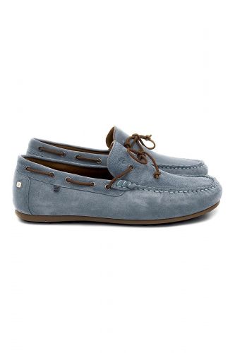 Floris Van Bommel Homme mocassin Ciel