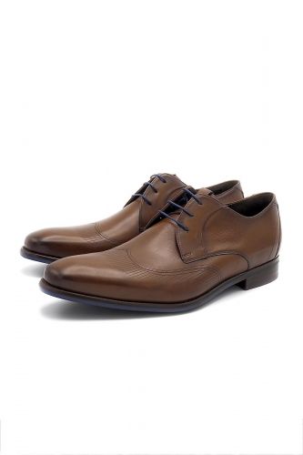 Molière en cuir cognac sombre FLORIS VAN BOMMEL| Marine