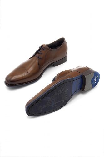 Molière en cuir cognac sombre FLORIS VAN BOMMEL| Marine