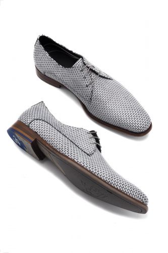 Floris Van Bommel Homme molière Gris hommes (molière fine chic grise - 10074-22 gris) - Marine | Much more than shoes