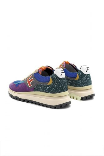 Floris Van Bommel Homme basket bas Multicolor hommes (runner multi - 10268-40 multi ) - Marine | Much more than shoes